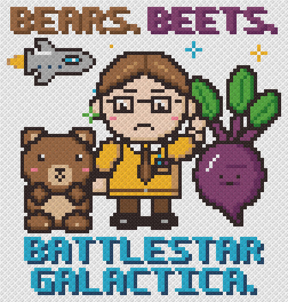 Bears Beets Battlestar Galactica - The Office Inspired