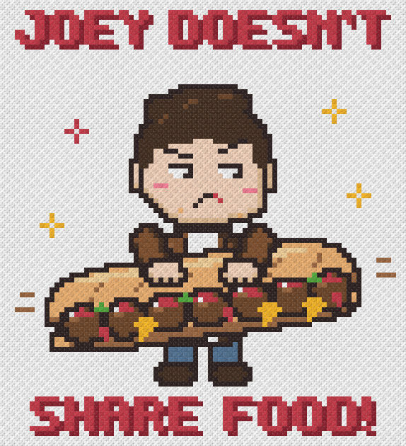 Joey Doesn't Share Food - Friends Inspired