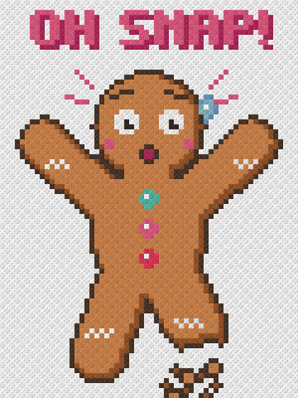 Oh Snap! Gingerbread Man