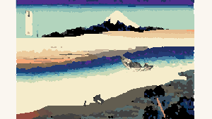 Tama River in Musashi Province