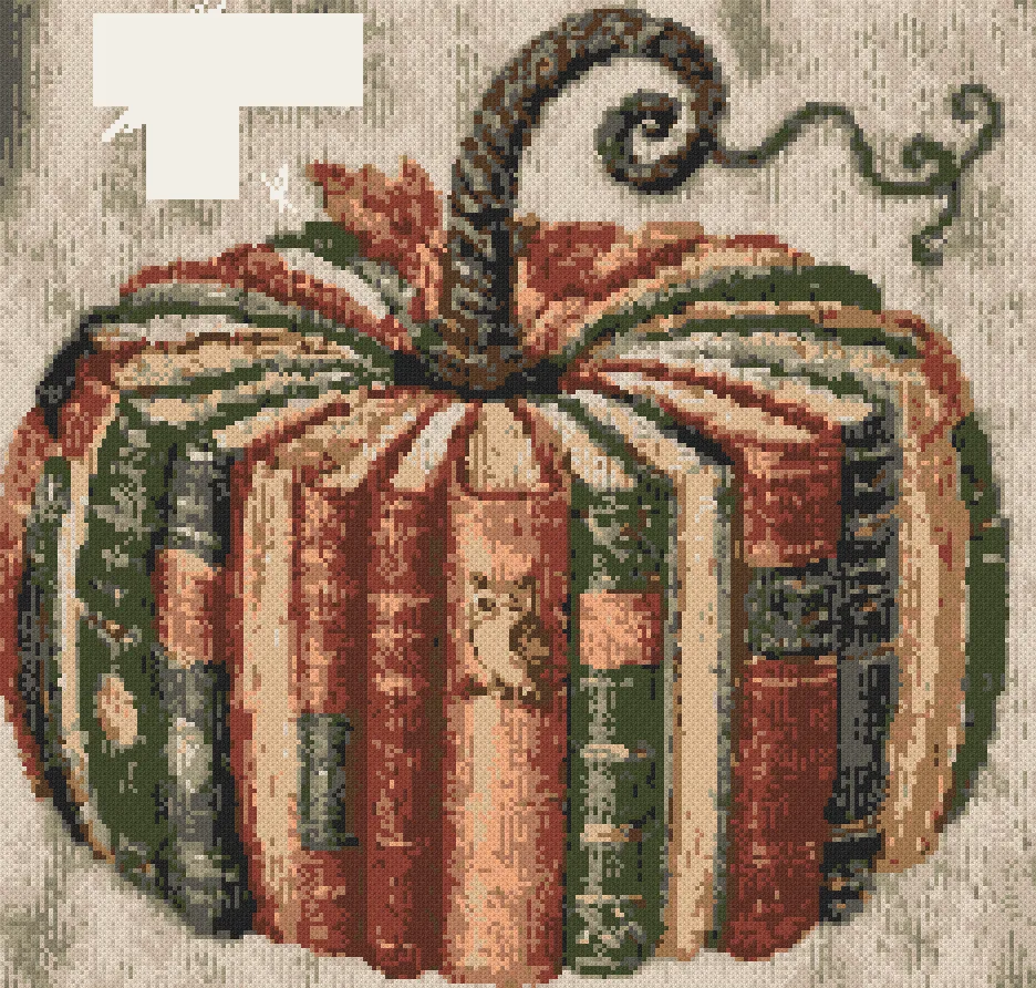 Calabaza de libros